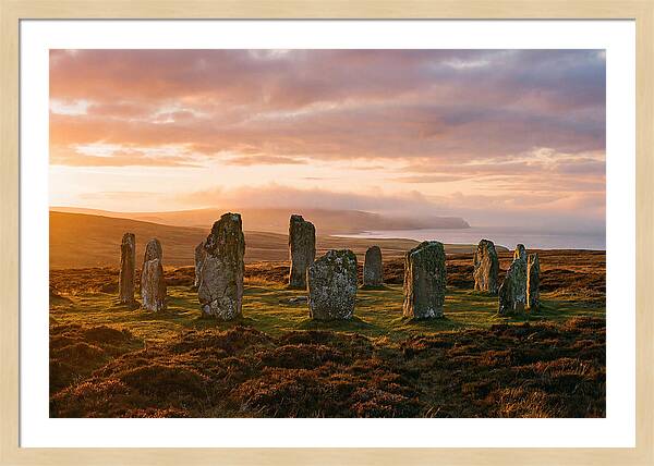 Sunset Serenity At Ring Of Brodgar