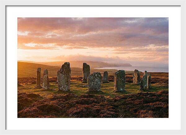 Sunset Serenity At Ring Of Brodgar