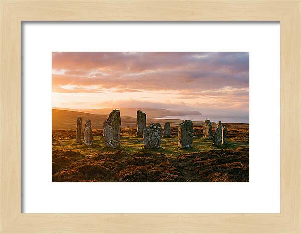 Sunset Serenity At Ring Of Brodgar