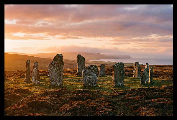 Sunset Serenity At Ring Of Brodgar