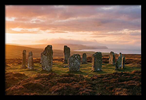 Sunset Serenity At Ring Of Brodgar