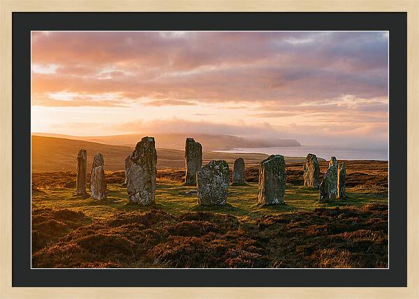 Sunset Serenity At Ring Of Brodgar