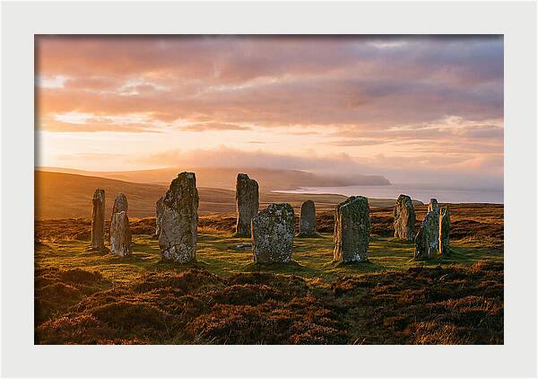 Sunset Serenity At Ring Of Brodgar