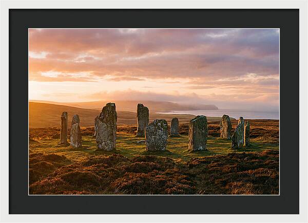 Sunset Serenity At Ring Of Brodgar