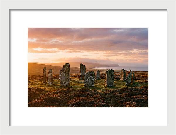 Sunset Serenity At Ring Of Brodgar