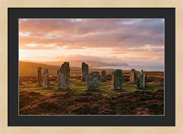 Sunset Serenity At Ring Of Brodgar