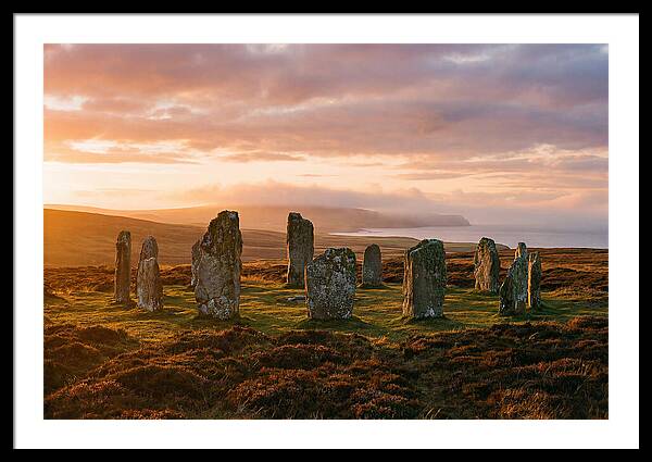 Sunset Serenity At Ring Of Brodgar