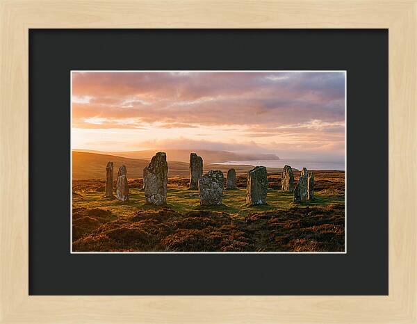 Sunset Serenity At Ring Of Brodgar