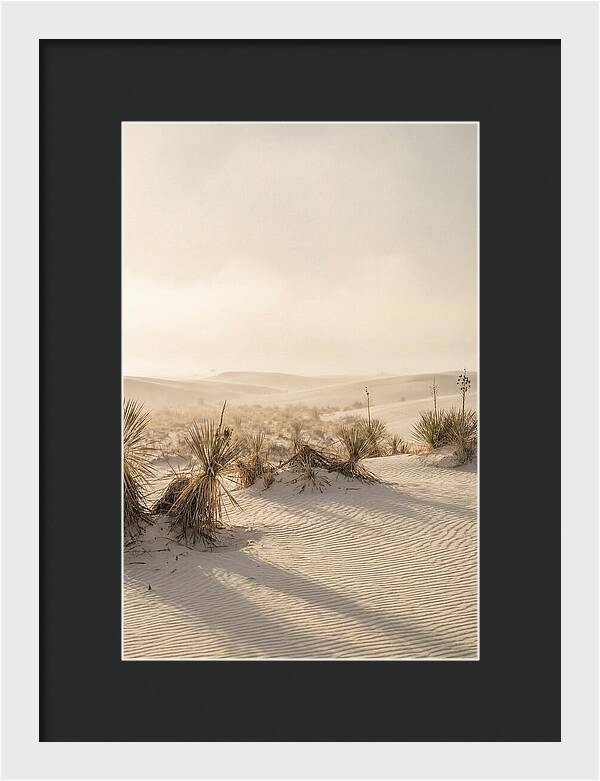 Sunset Serenity At White Sands