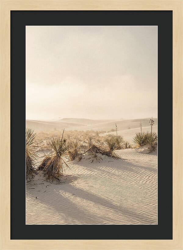 Sunset Serenity At White Sands