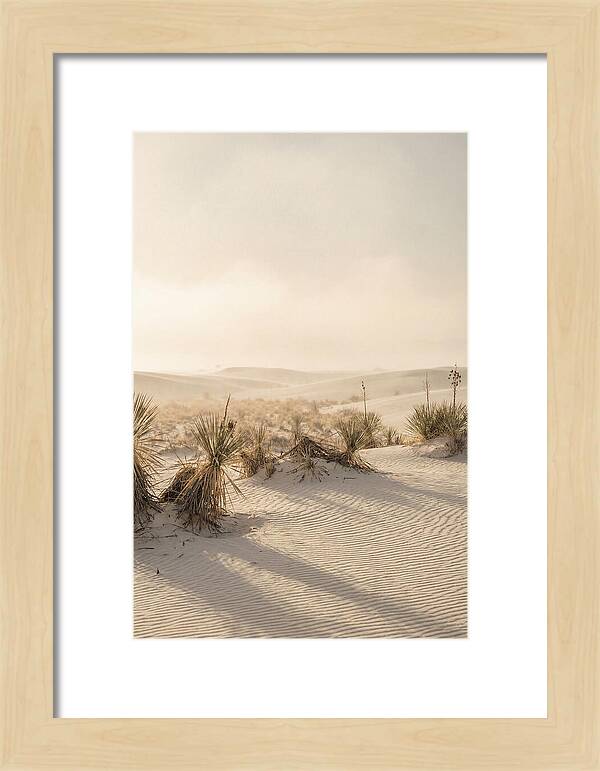 Sunset Serenity At White Sands