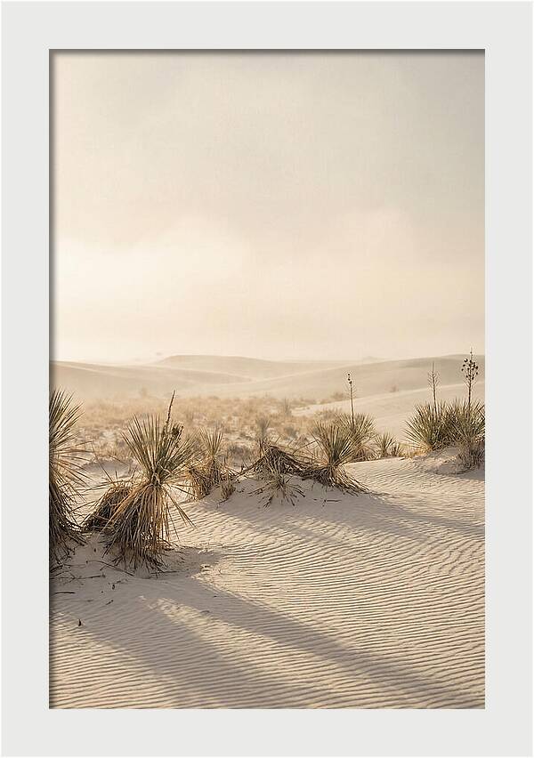 Sunset Serenity At White Sands