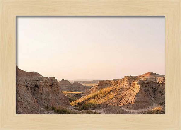 Sunset Serenity In The Badlands