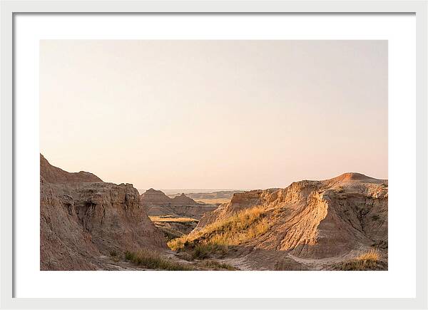 Sunset Serenity In The Badlands