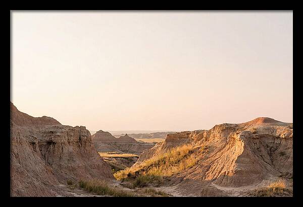 Sunset Serenity In The Badlands