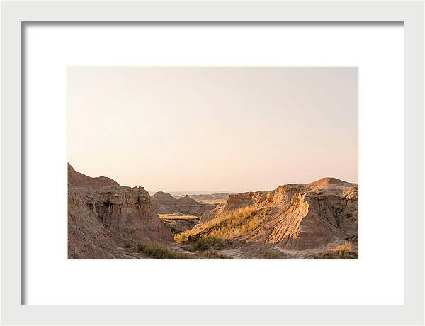 Sunset Serenity In The Badlands