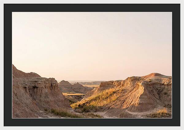 Sunset Serenity In The Badlands