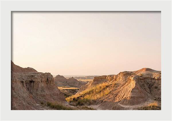 Sunset Serenity In The Badlands