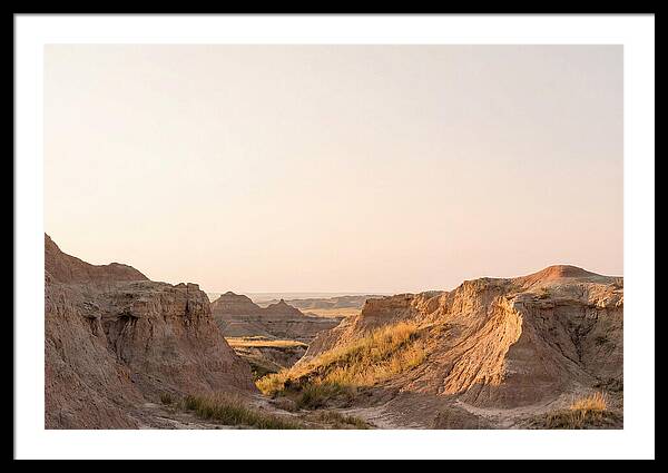 Sunset Serenity In The Badlands