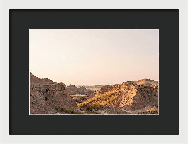 Sunset Serenity In The Badlands