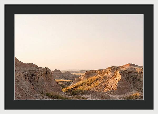 Sunset Serenity In The Badlands