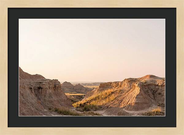 Sunset Serenity In The Badlands