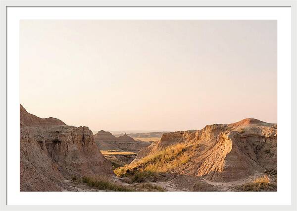 Sunset Serenity In The Badlands