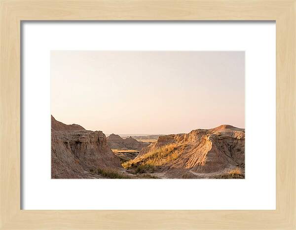 Sunset Serenity In The Badlands