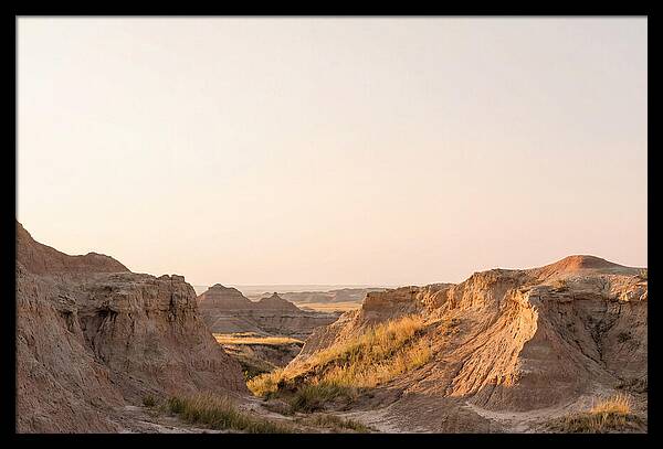 Sunset Serenity In The Badlands