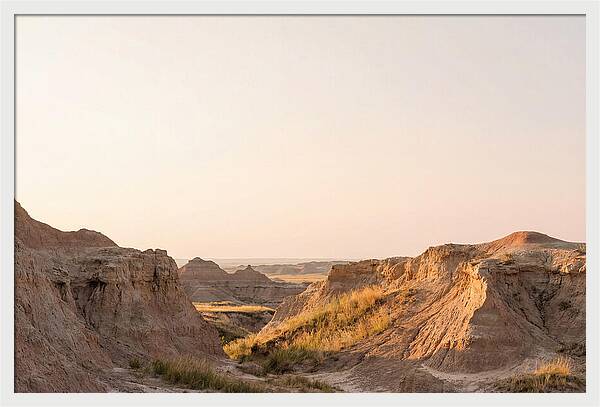 Sunset Serenity In The Badlands
