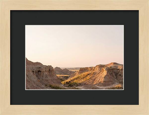 Sunset Serenity In The Badlands
