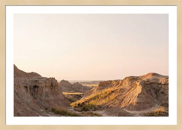 Sunset Serenity In The Badlands