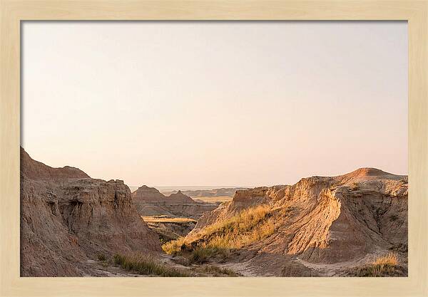 Sunset Serenity In The Badlands