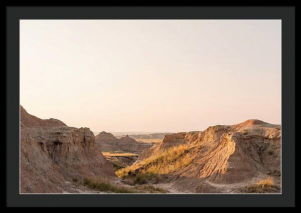 Sunset Serenity In The Badlands