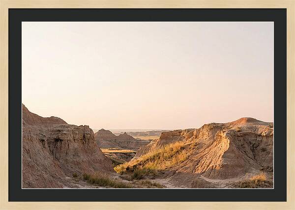 Sunset Serenity In The Badlands