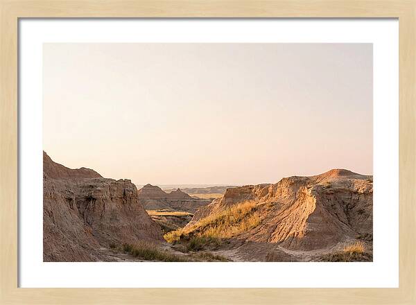 Sunset Serenity In The Badlands