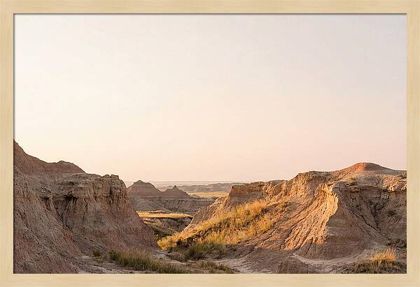 Sunset Serenity In The Badlands