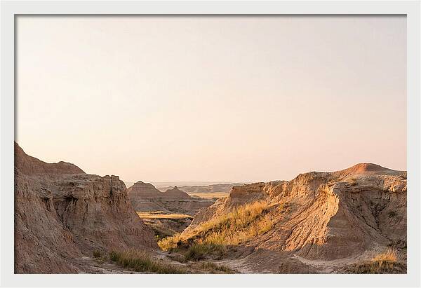 Sunset Serenity In The Badlands