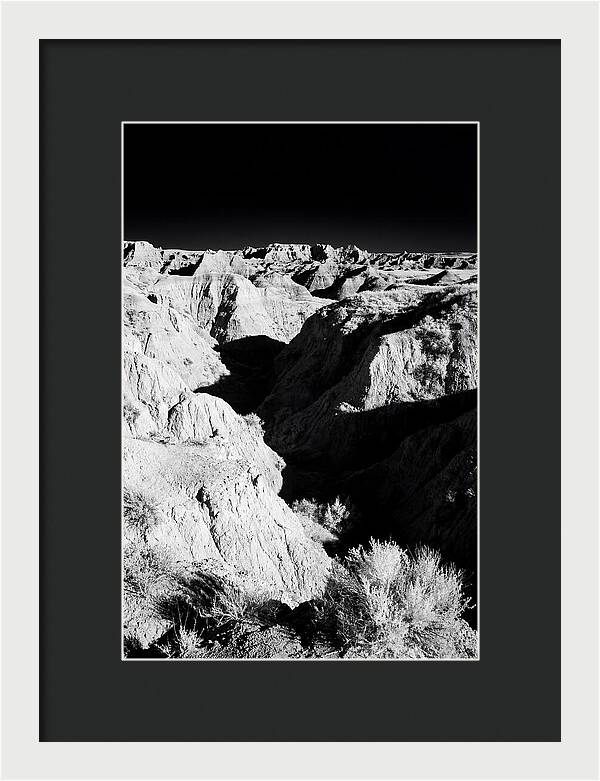 Sunset Serenity Over The Badlands