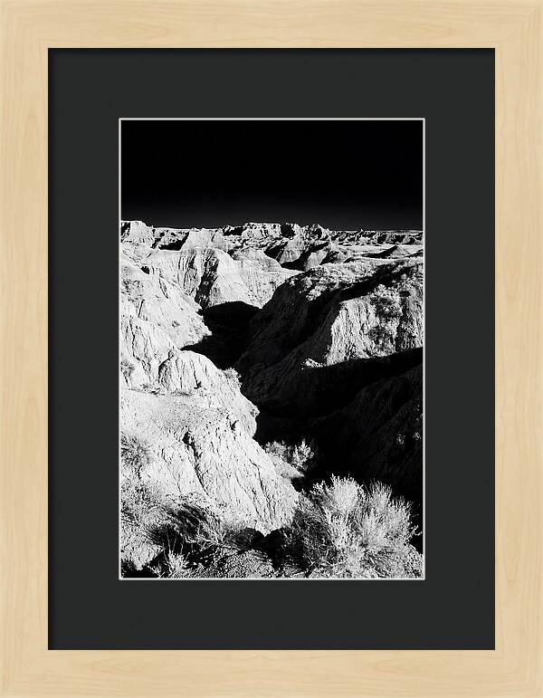Sunset Serenity Over The Badlands