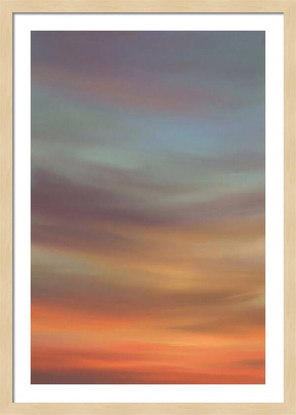 Sunset Serenity Overhead