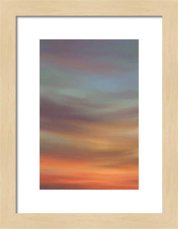 Sunset Serenity Overhead