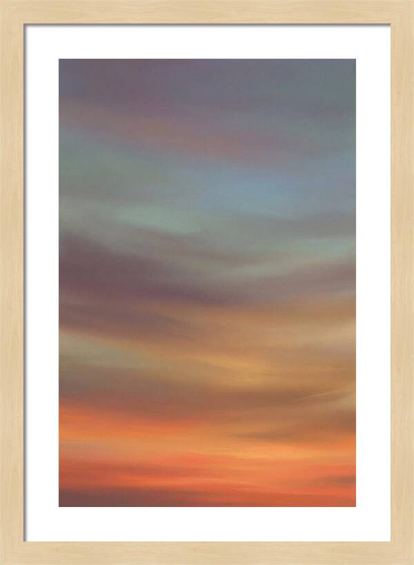 Sunset Serenity Overhead
