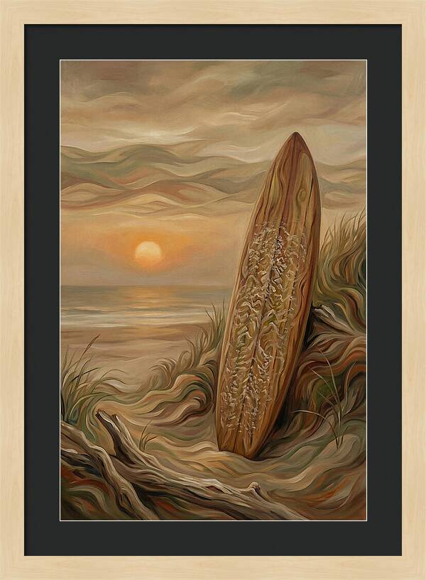 Surfboard Ready For Adventure