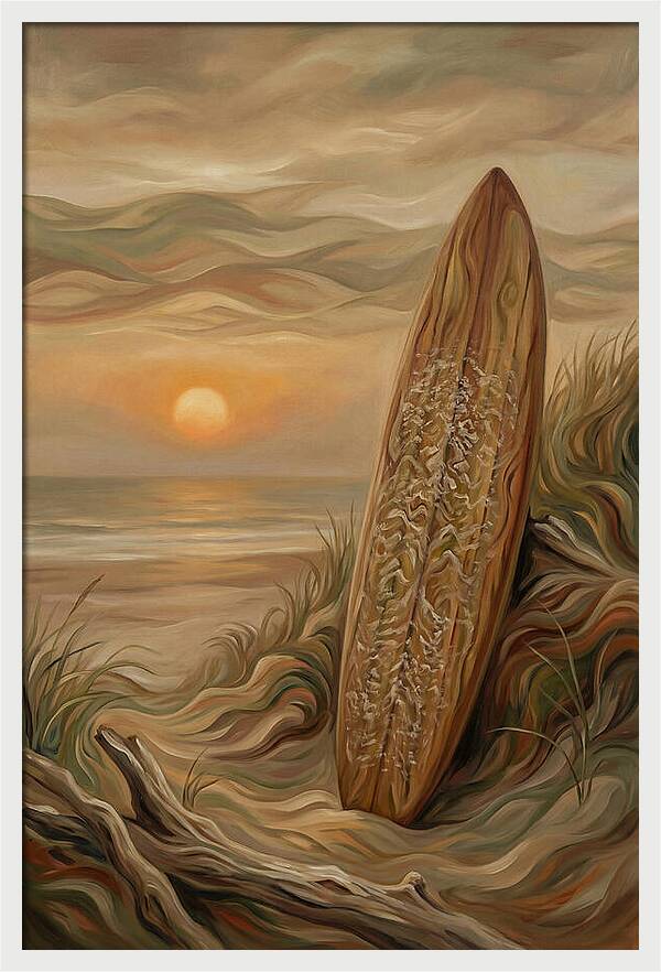 Surfboard Ready For Adventure