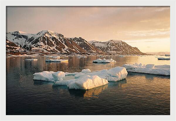 Svalbard Seascape Serenity