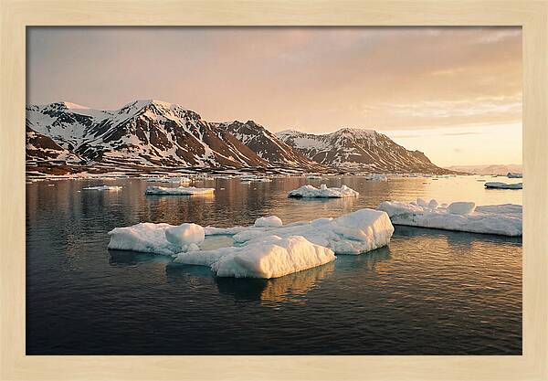 Svalbard Seascape Serenity