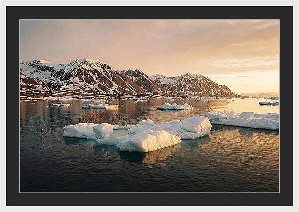 Svalbard Seascape Serenity