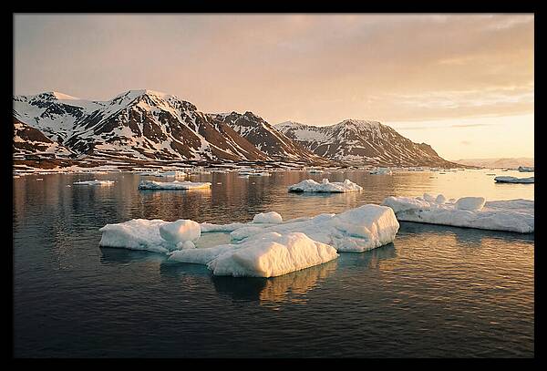 Svalbard Seascape Serenity