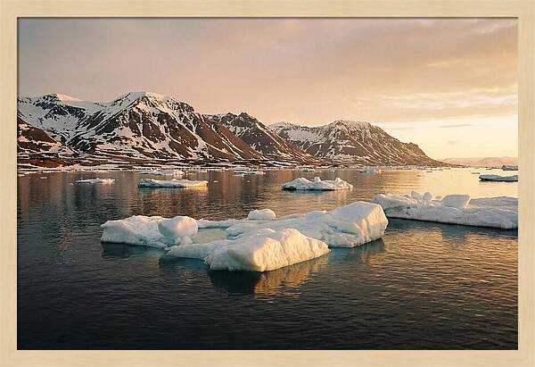 Svalbard Seascape Serenity